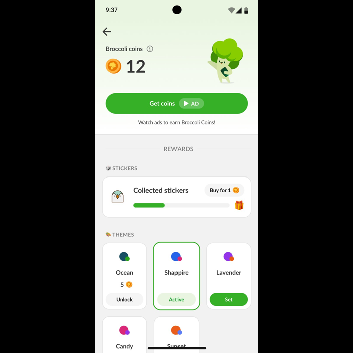 Broccoli Coins: From Ad-Trap to Reward Economy